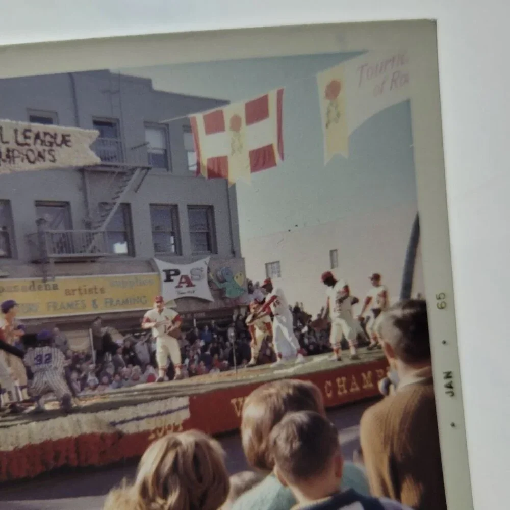 Rosebowl‎ 1965 Parade Photographs Ephemera Tournament of Roses Football Baseball